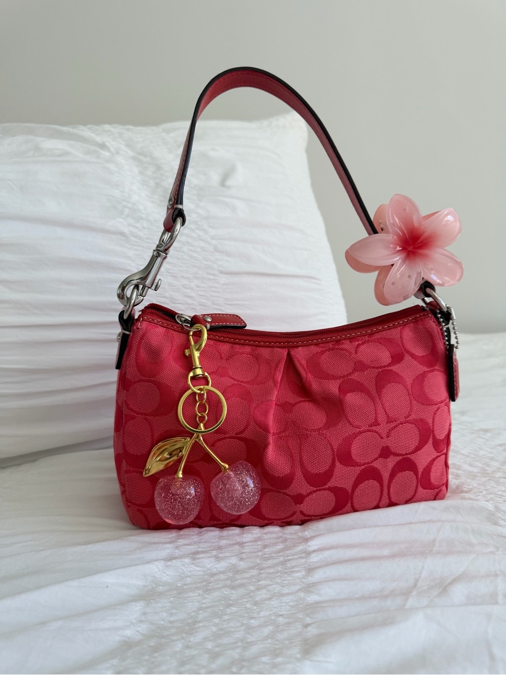 Vintage Coach Demi Baguette Shoulder Bag
